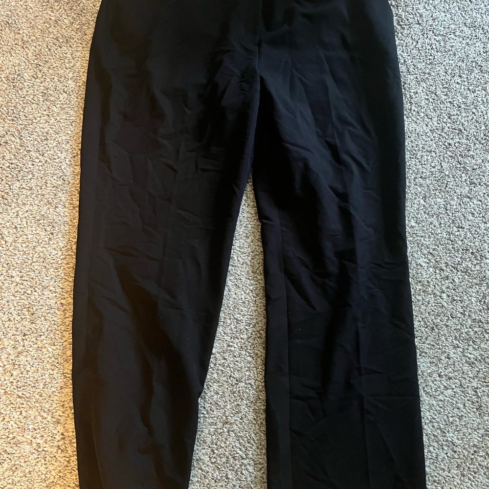 Liz Claiborne Black Trousers Straight Leg